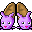 Purple Demon Slippers